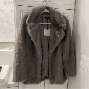 Misguided fancy fur coat.